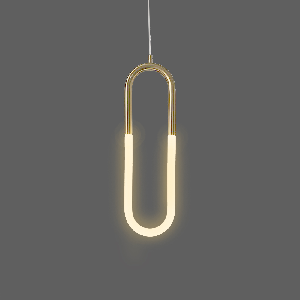 u shape pendant light