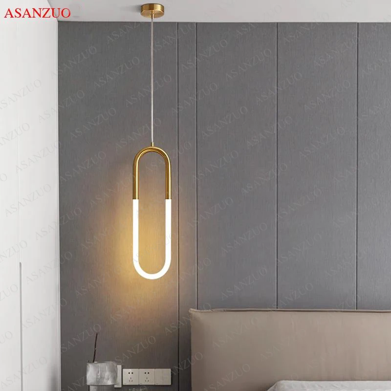 U Shape Pendant Hanging Down Light - Image 4